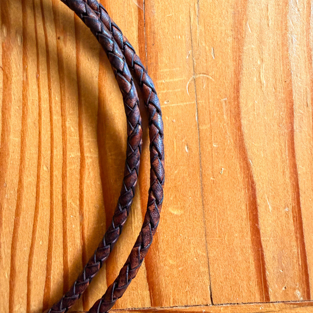Brass Bull Bolo Tie