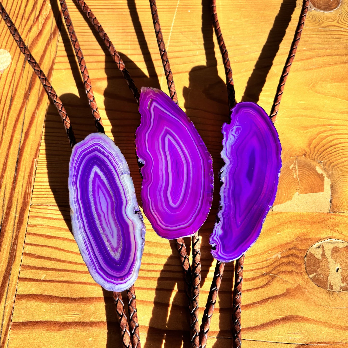 Indigo Bolo Tie