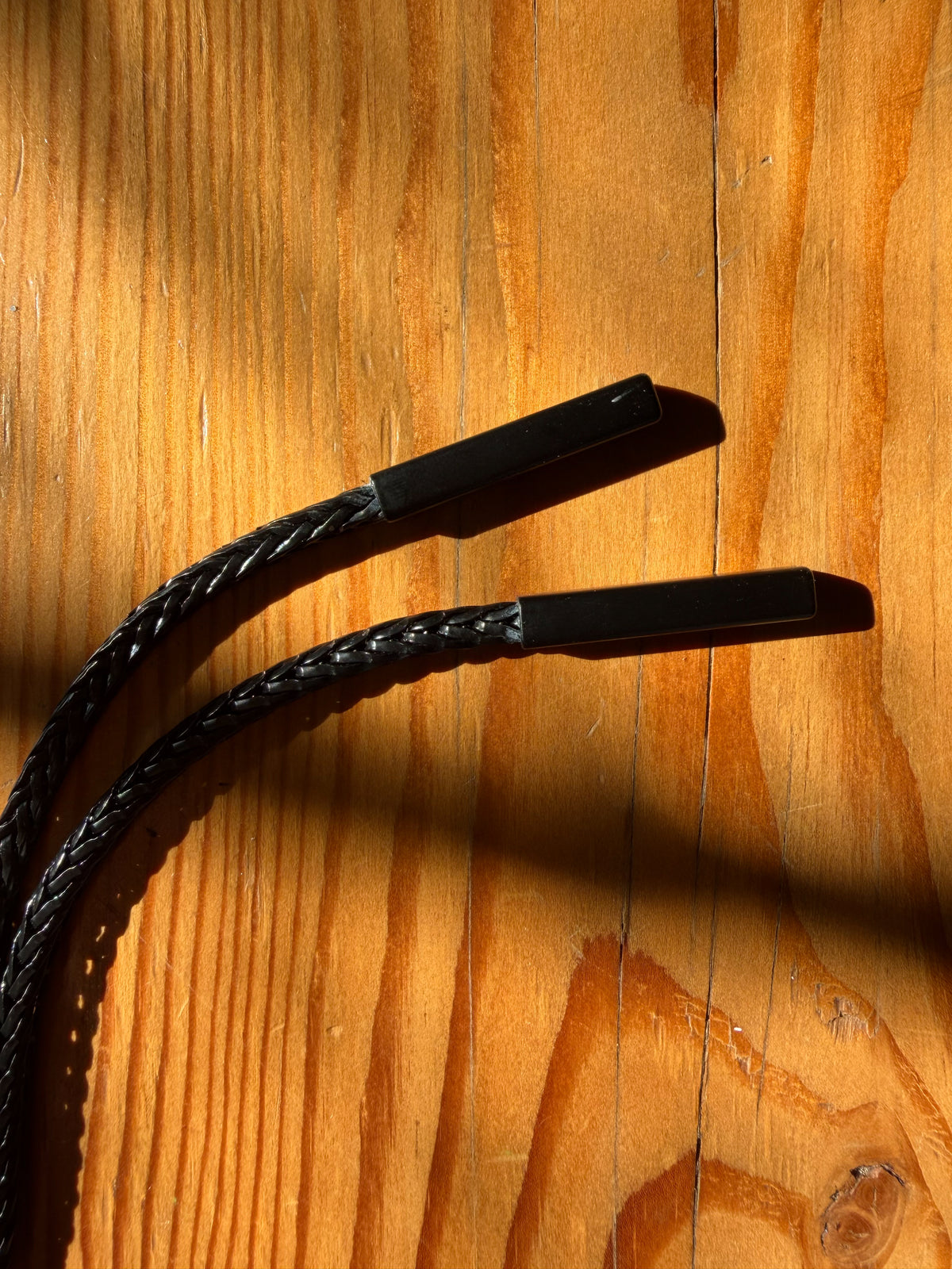 Dinosaur Jasper Metal Chain Bolo Tie